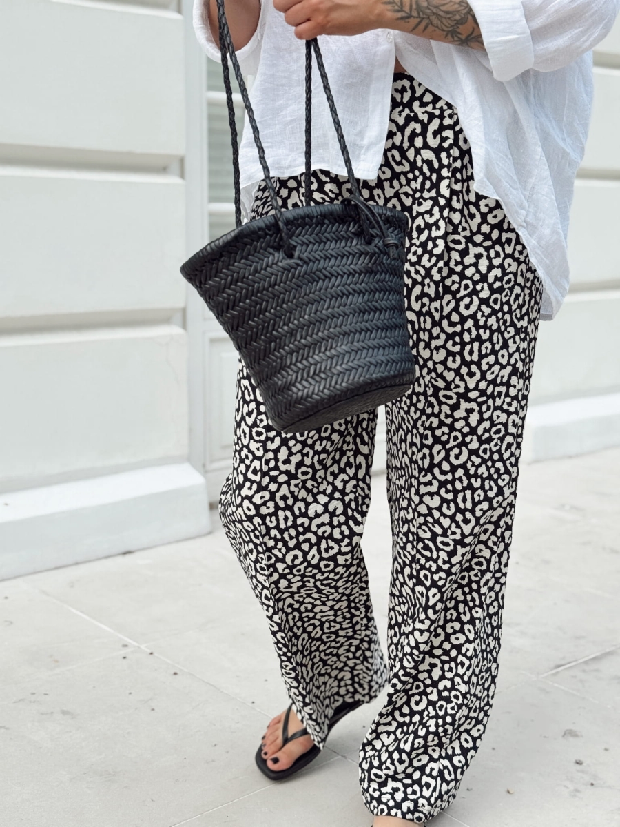Spodnie LEO - CZARNE